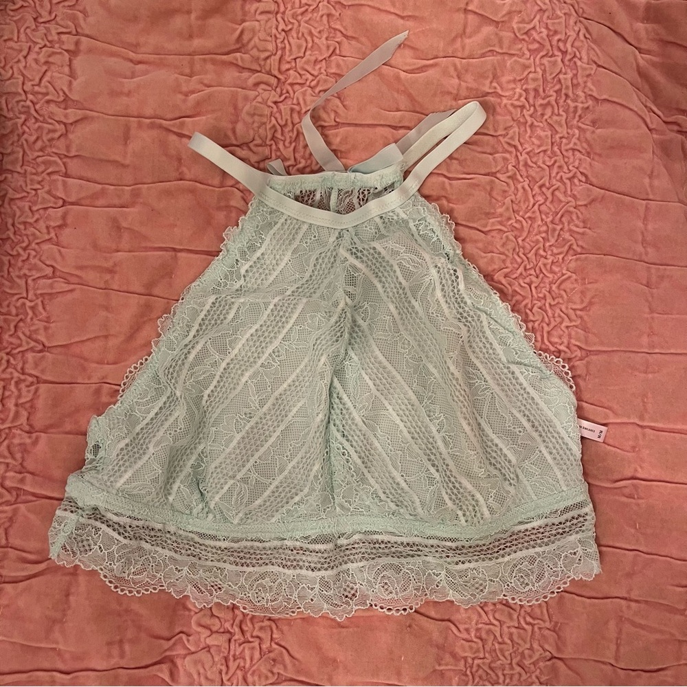 Aerie Mint Lace Bralette